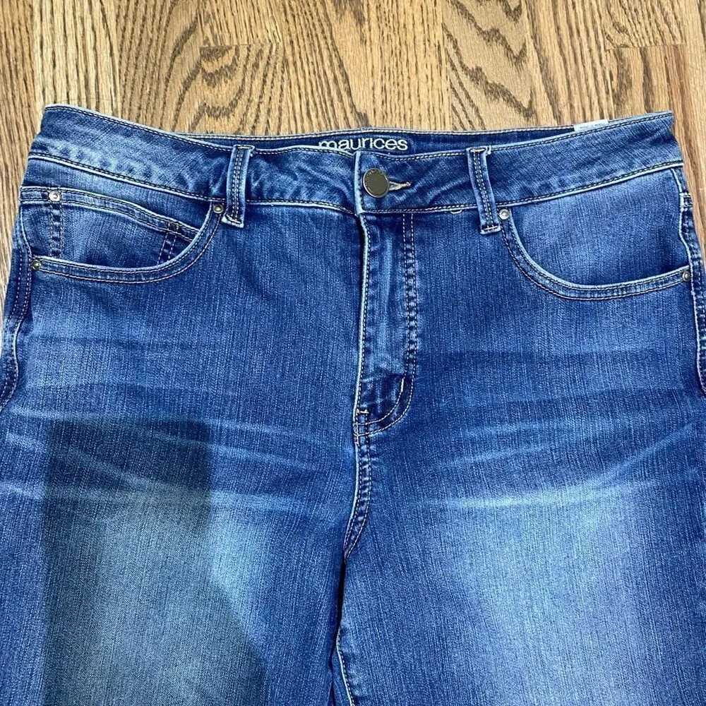 Maurice’s Everflex Jeans 14 Long - Picture 2 of 3